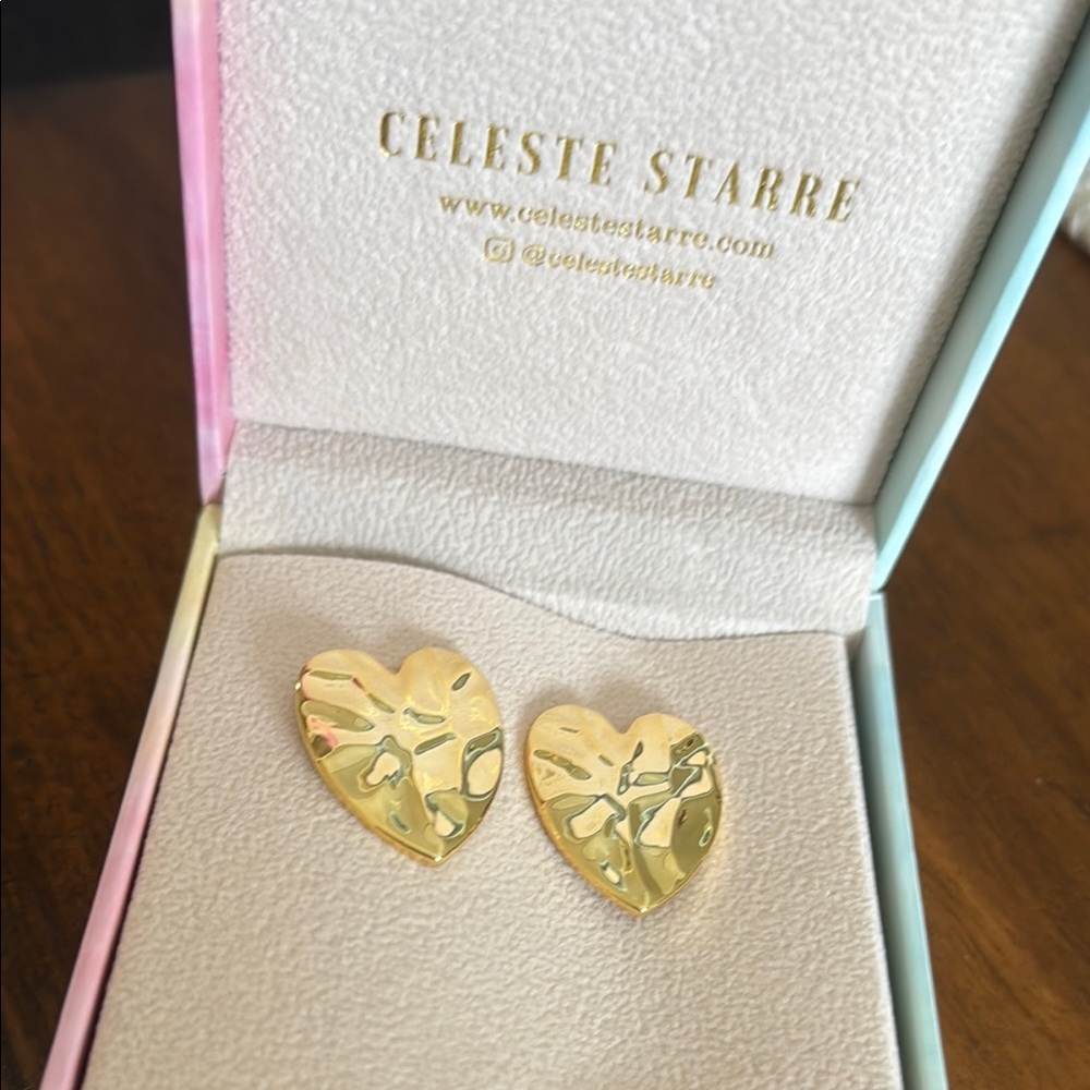 Golden Love Earrings